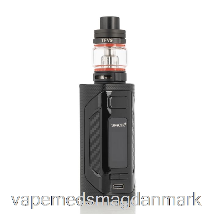 Vape Uden Nikotin Smok Rigel 230w Startsæt Fuld Sort
